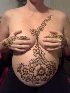 Pregnancy Henna